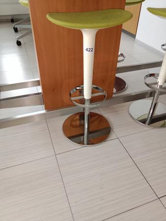 6 Stk. Barhocker, Stoffbezug