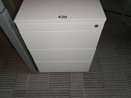 Steelcase Rollcontainer, ca. 44x59x57cm