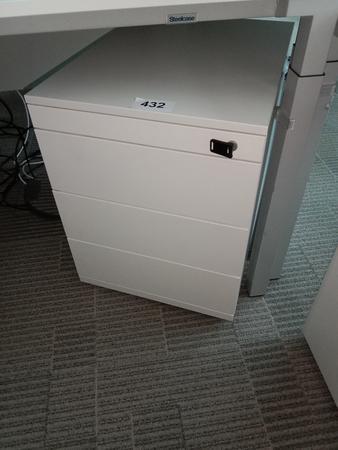 Steelcase Rollcontainer, ca. 44x59x57cm