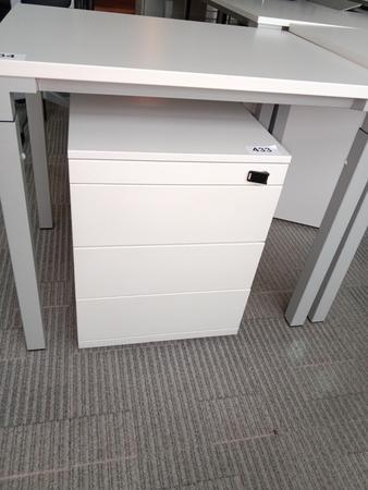 Steelcase Rollcontainer, ca. 44x59x57cm