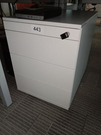 Steelcase Rollcontainer, ca. 44x59x57cm