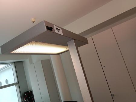Mazzoleni Licht Stehlampe, ca. 58x33x185cm