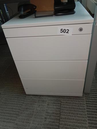 Steelcase Rollcontainer, ca. 44x59x57cm
