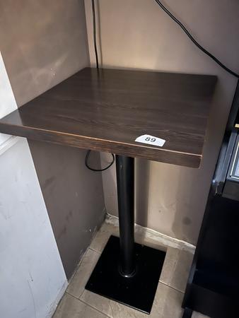 1 Stck Stehtisch 60/60/113 cm