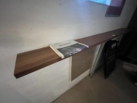 Wandboard ca.246/23/118 cm
