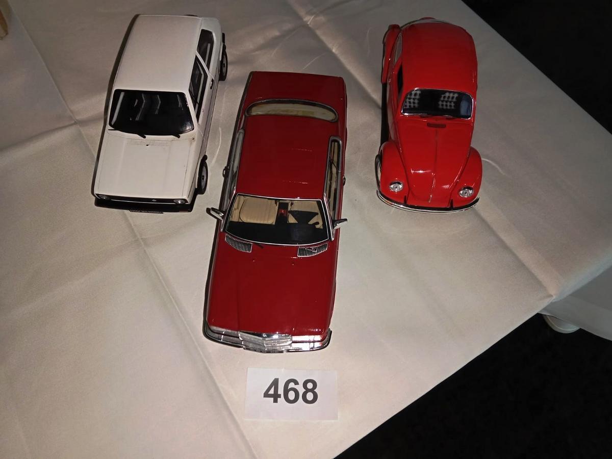 3 Stk. Modell Autos