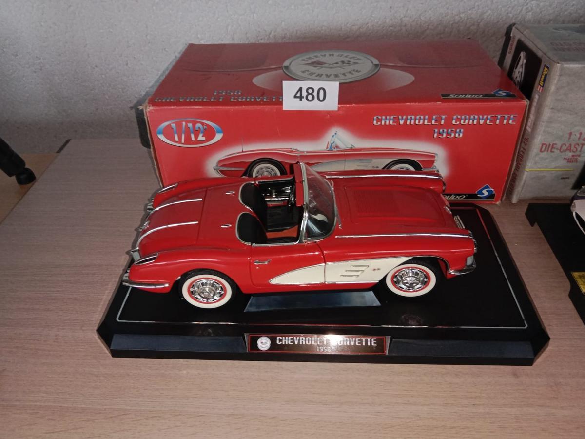Modell Auto Chevrolet Corvette 1958