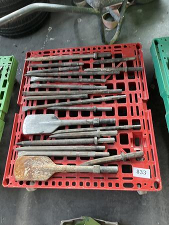 20 Stck Spitz-,Flachmeissel