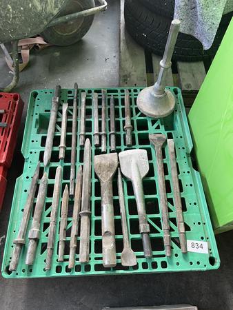 20 Stck Spitz-,Flachmeissel