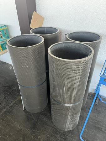 4 Rollen Spengler-Lochbleche ORIGINAL Rollen 100 cm