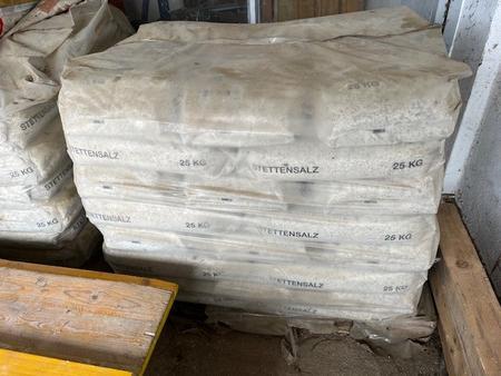 1 Palette Streusalz - Stettensalz mit je 21 Sack und je 25kg
