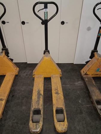 Einwegpaletten Hubwagen, 2000kg, 120cm Einwegpaletten Hubwagen, 2000kg, 120cm