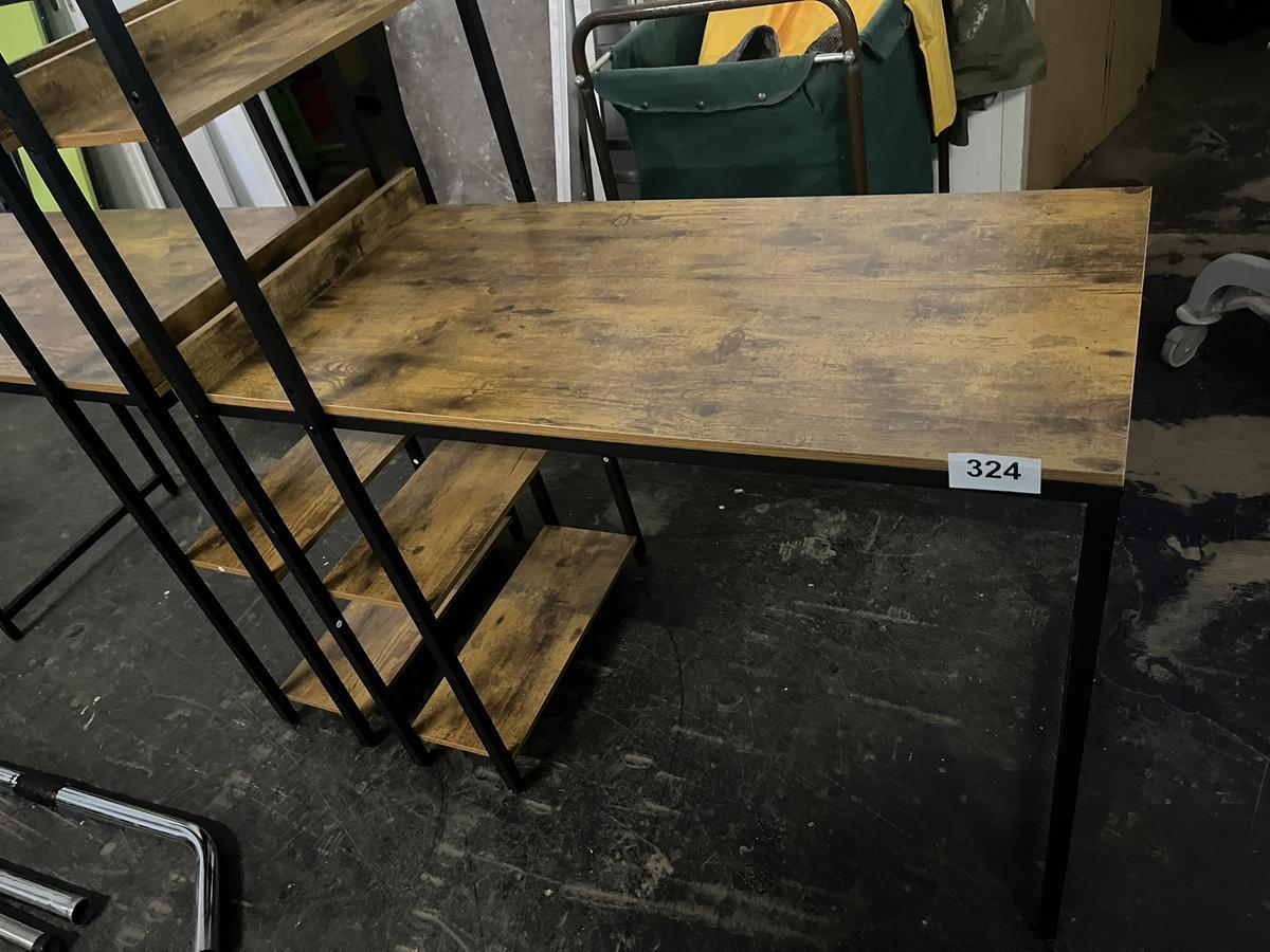 2 Stk. Werktisch Regal, je 100x50x120cm