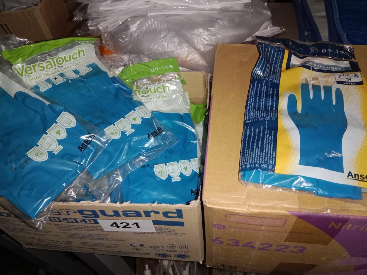 Posten Latexhandschuhe, diverse Größen