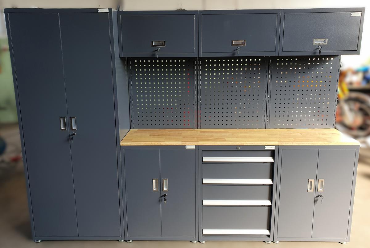 Werkstattschrank, L/H/T ca.2600x1900x460mm