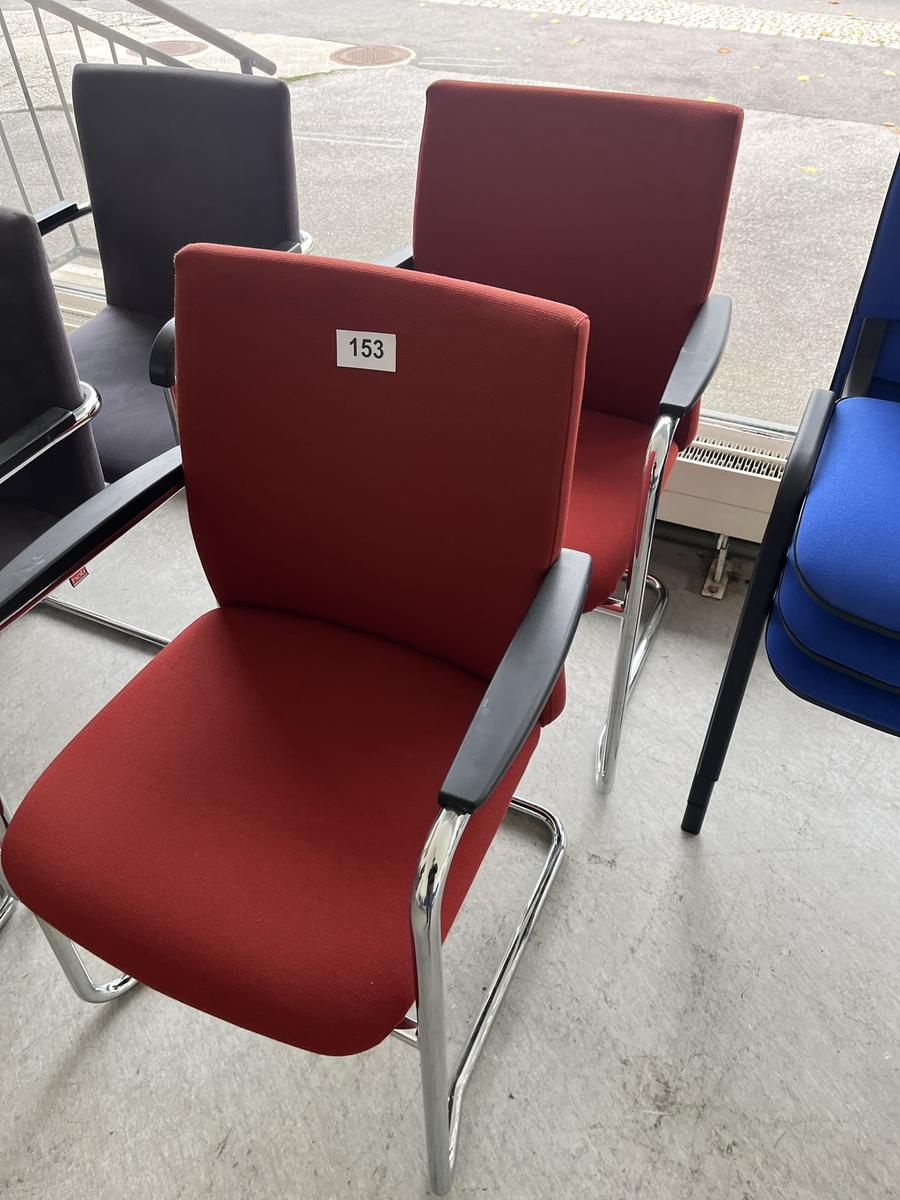 2 Stück Besprechungsstühle