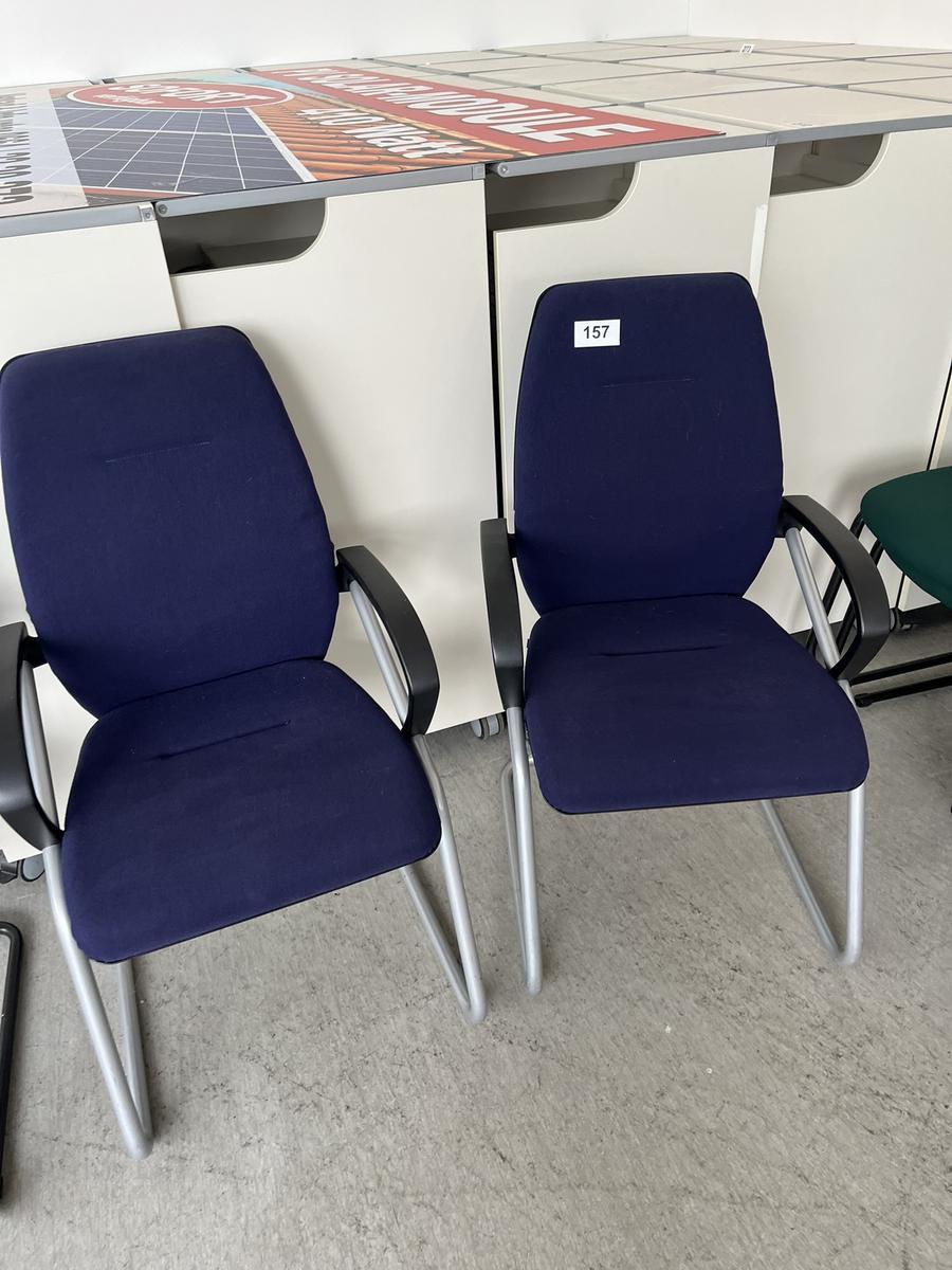 2 Stück Besprechungsstühle