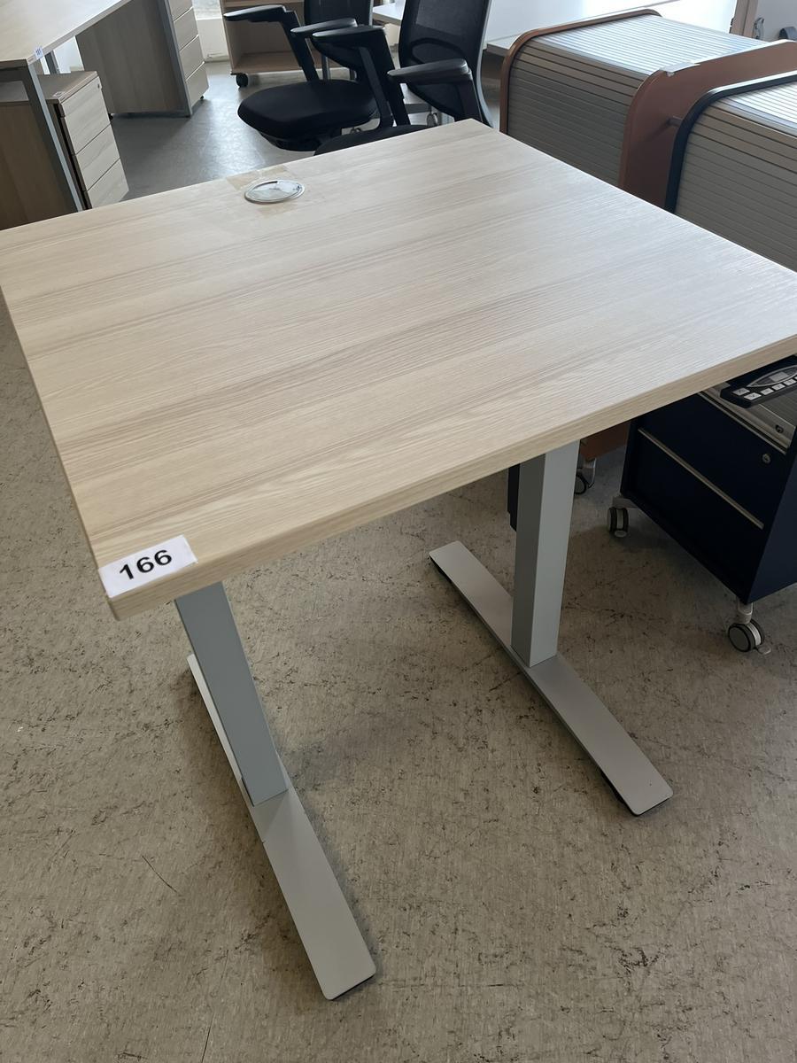Elektrischer Schreibtisch höhenverstellbar 80/80 cm