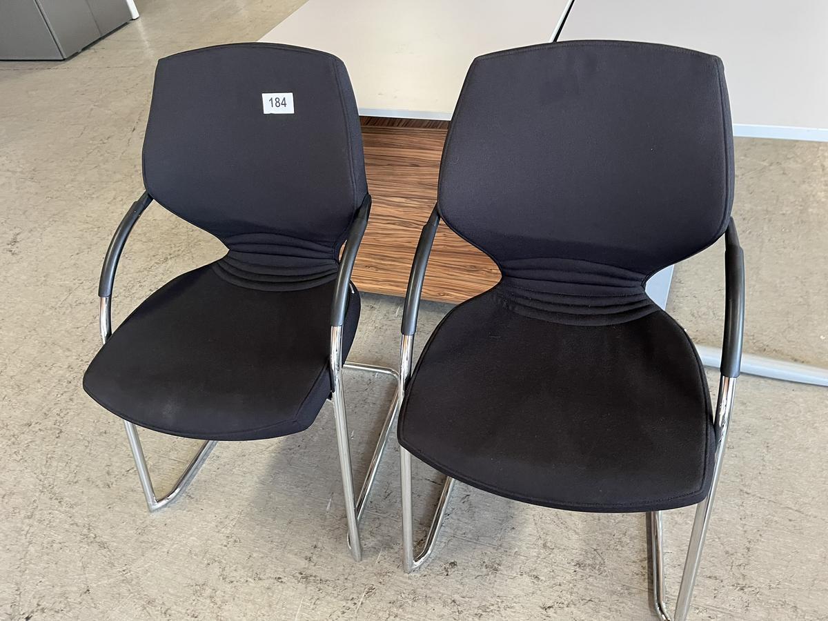 2 Stück Besucherstühle