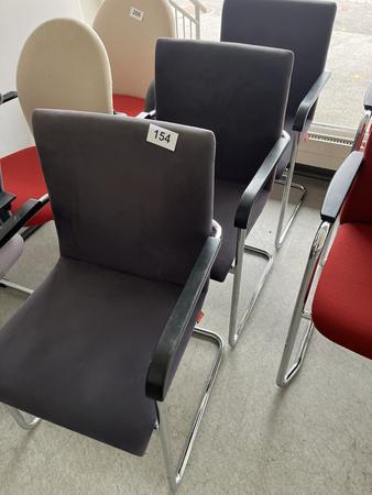 3 Stück Besprechungsstühle 3 Stück Besprechungsstühle