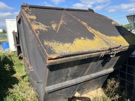 Abfallcontainermulde, mit Deckel Abfallcontainermulde, mit Deckel