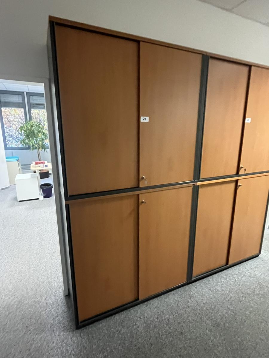 2 Stk.Svoboda Aktenschränke jeweils 120/110 cm 3 Ordnerhöhen