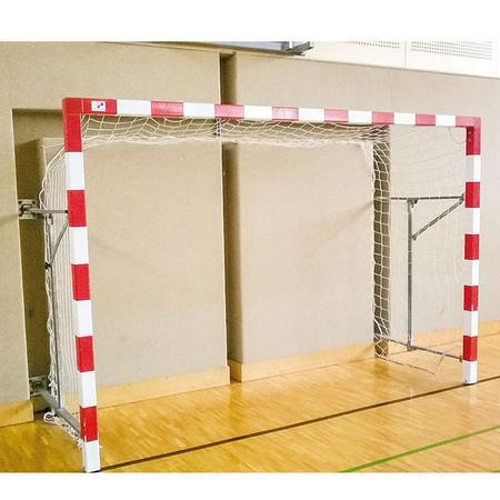 Netz für Handballtor 3x2m MW 100mm, 4mm, weiß, 7200x1000mm Netz für Handballtor 3x2m MW 100mm, 4mm, weiß, 7200x1000mm