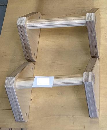 1 Paar Handstand-/Liegestützgriff 1 Paar Handstand-/Liegestützgriff