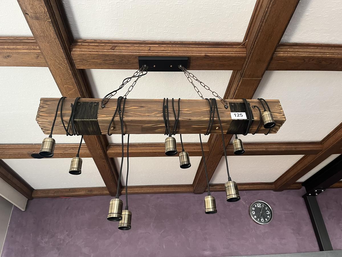 5 Stück Designer Holzleuchten je ca. 110/12/12 cm?d=2025-11-07 20:22:23