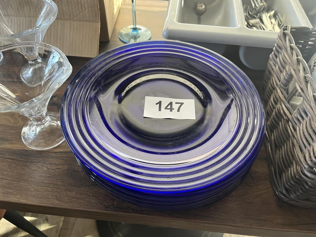 10 Stück Glasteller