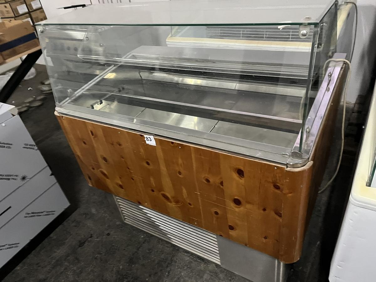 Eisvitrine ISA ca. 115/75/120 cm