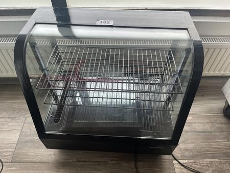 GGM Gastro Tischvitrine gekühlt 70/45/70 cm, 160 Watt, 100 Liter GGM Gastro Tischvitrine gekühlt 70/45/70 cm, 160 Watt, 100 Liter