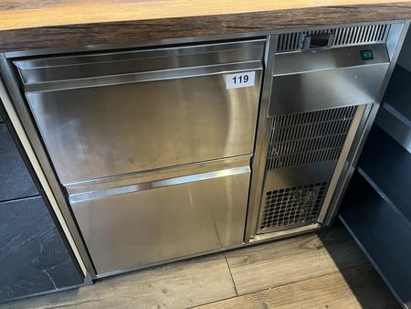 Kühlpult 94/60/85 cm 2 Laden steckerfertig mit Aggregat Kühlpult 94/60/85 cm 2 Laden steckerfertig mit Aggregat