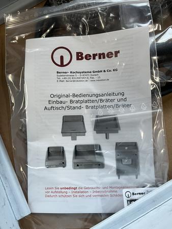 fabriksneue Borner Auftisch Bratpfanne BGAH 40, Elektro fabriksneue Borner Auftisch Bratpfanne BGAH 40, Elektro