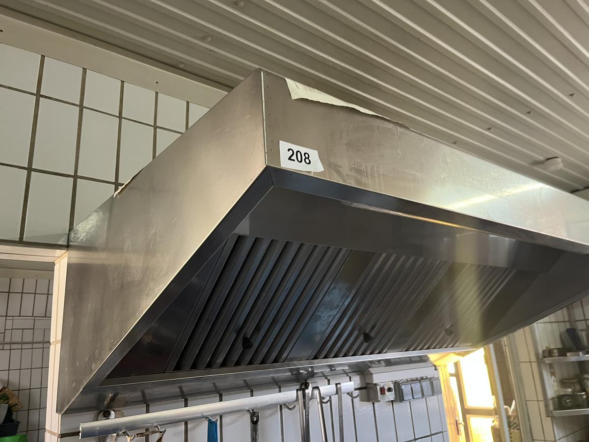 Dunstabzugshaube mit Motoreinheit ca. 180/100/50 cm