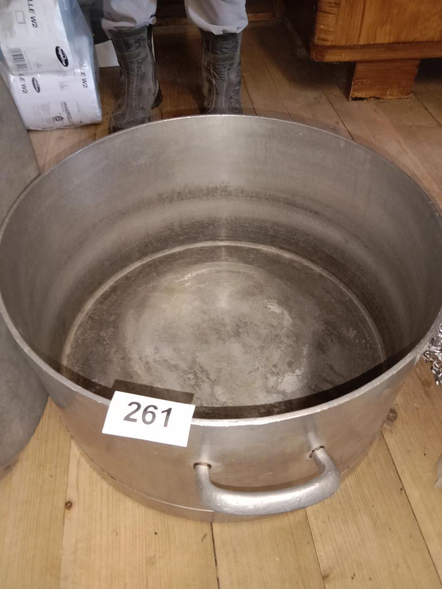 Alu Kochtopf 50/25 cm mit Deckel