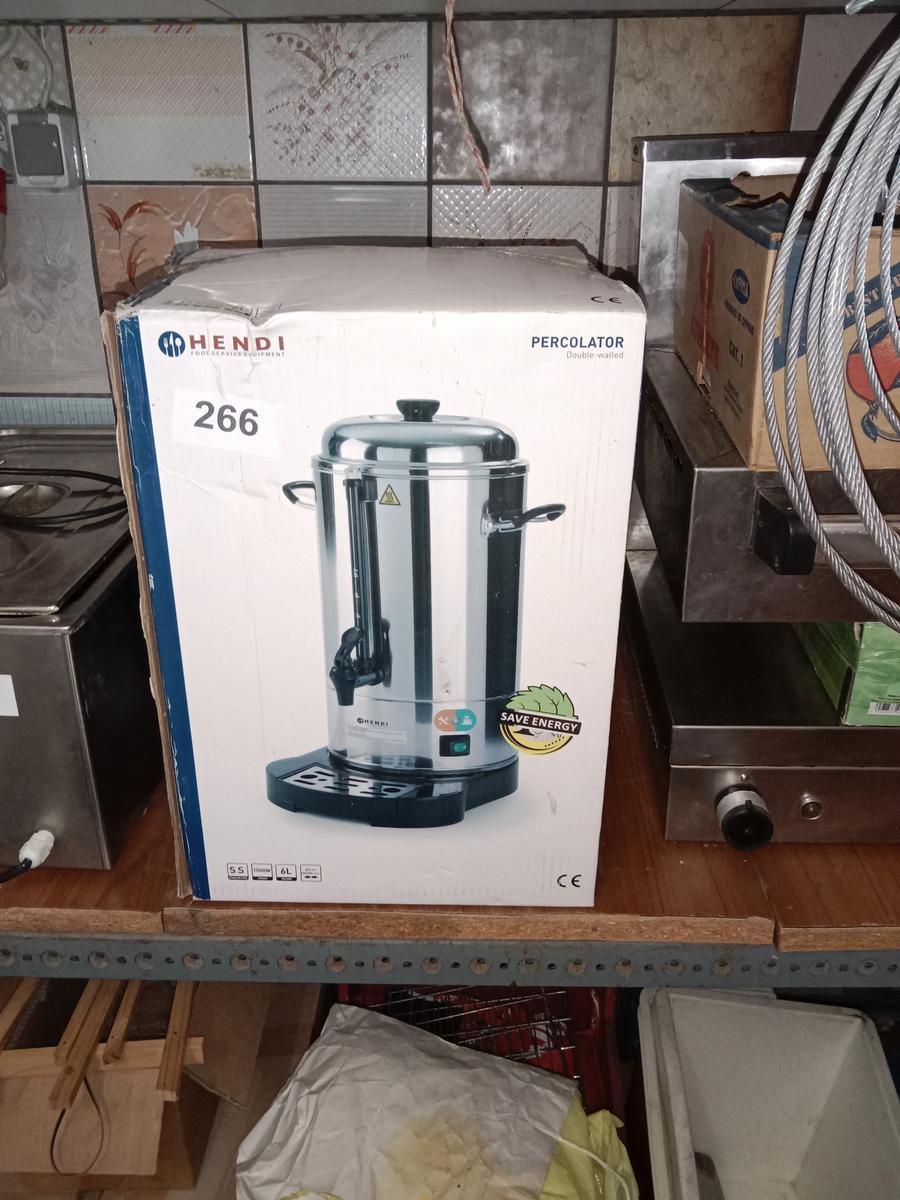6 Liter HENDI Heissgetränkeautomat