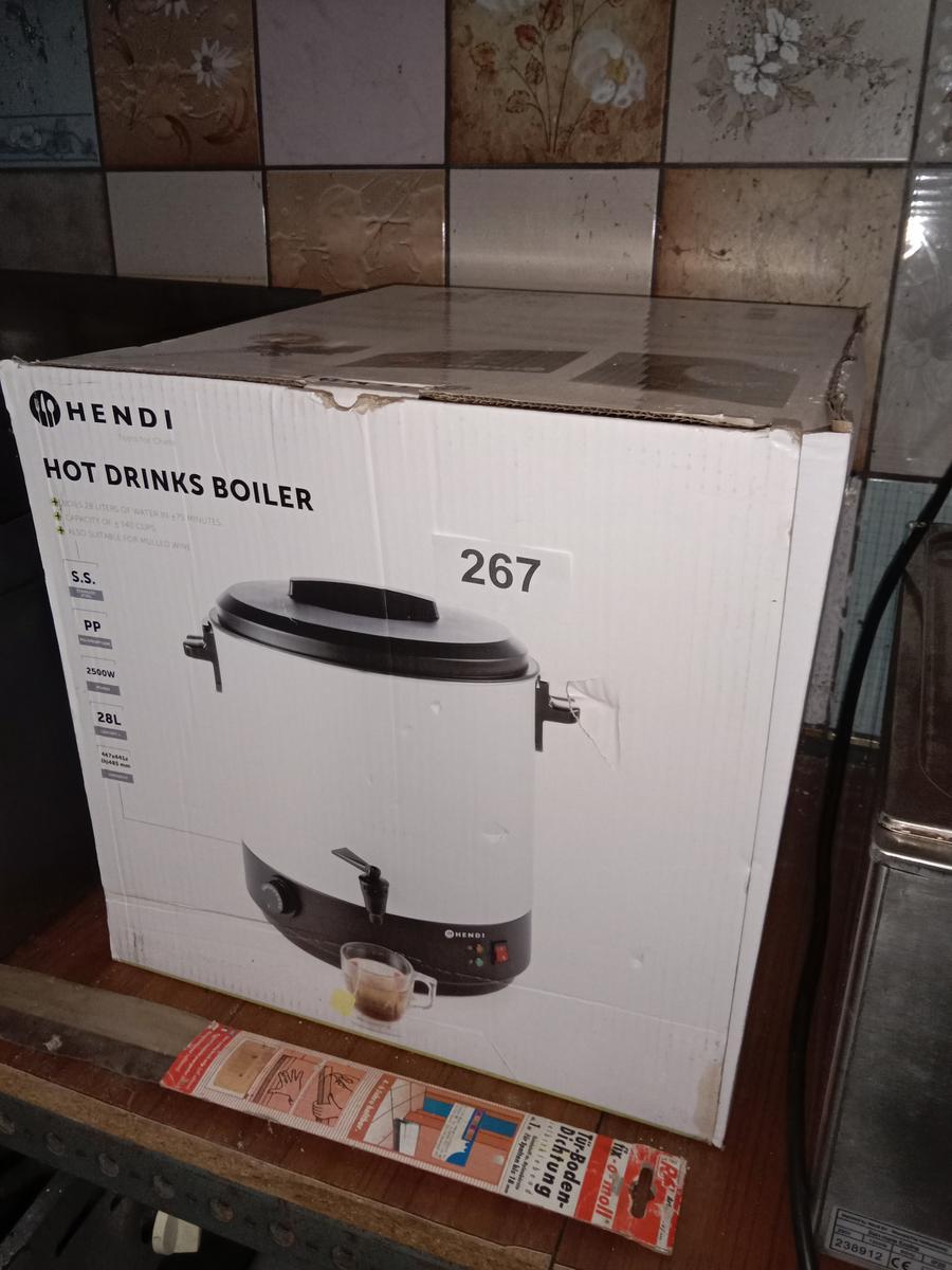 6 Liter HENDI Heissgetränkeautomat