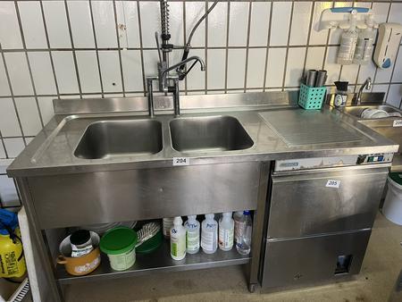 Spültischmodul mit Armatur 170/90/70 cm Becken 40750 cm Spültischmodul mit Armatur 170/90/70 cm Becken 40750 cm