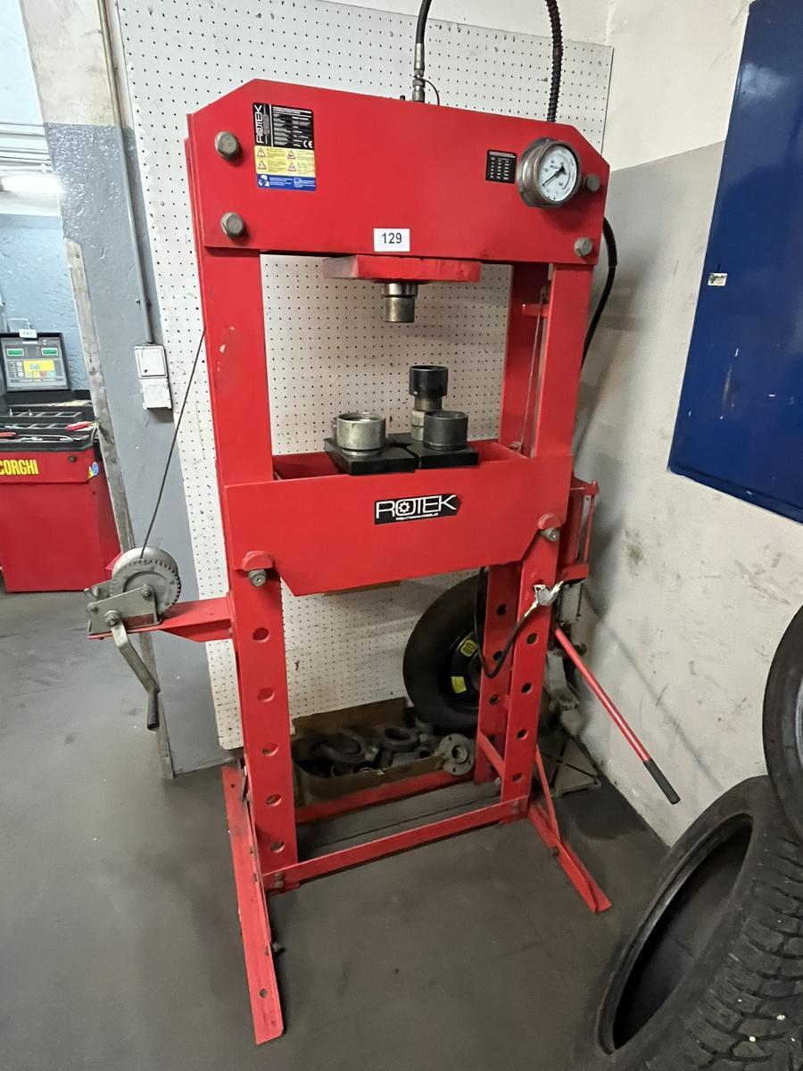 ROTEK Hydraulische Werkstattpresse 50 to WZWP 050MPV, 245 kg?d=2025-11-13 02:38:08