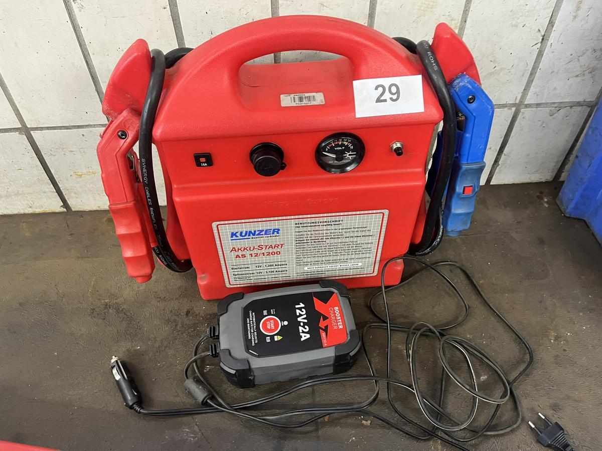 Batteriestartgerät KUNZER 12 S / 1200