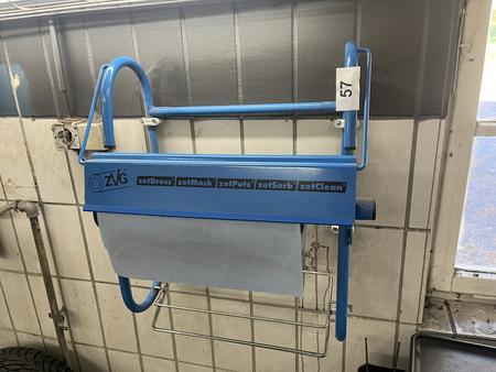 Papierabrollspender mit Wandhalterung Papierabrollspender mit Wandhalterung