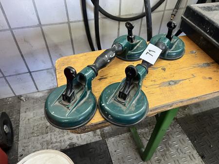 2 Stück Glassauger - Windschutzscheibenmontierhilfen 2 Stück Glassauger - Windschutzscheibenmontierhilfen