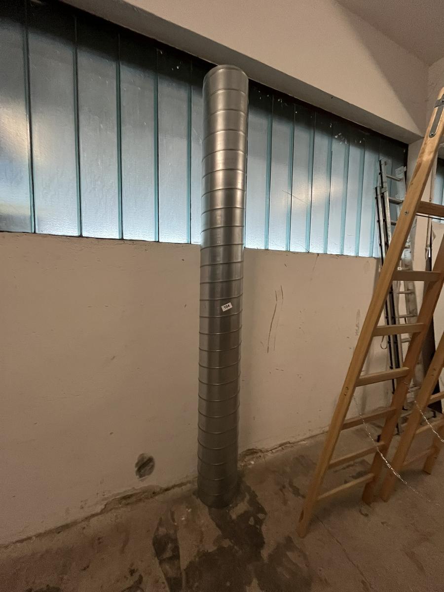 Blech-,Spiralrohr ca. 3 m - Durchmesser  30 cm