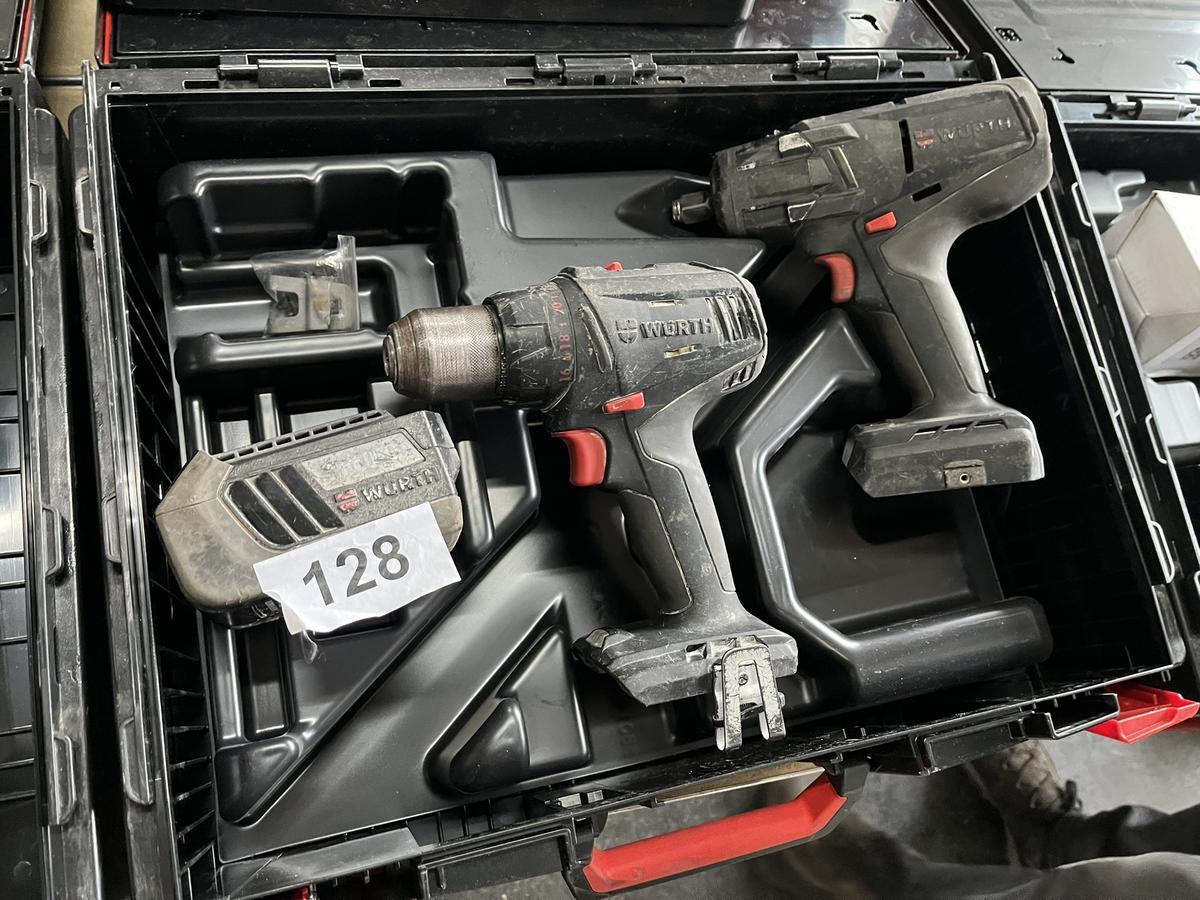 WÜRTH Akkuschrauber in Kassette mit Akku plus Würth Schlagschrauber?d=2025-11-28 15:09:46