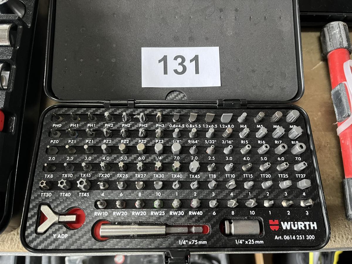WÜRTH Spezial Bitset 105 teilig