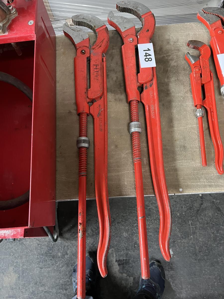 2 Stück WÜRTH Rohrzangen