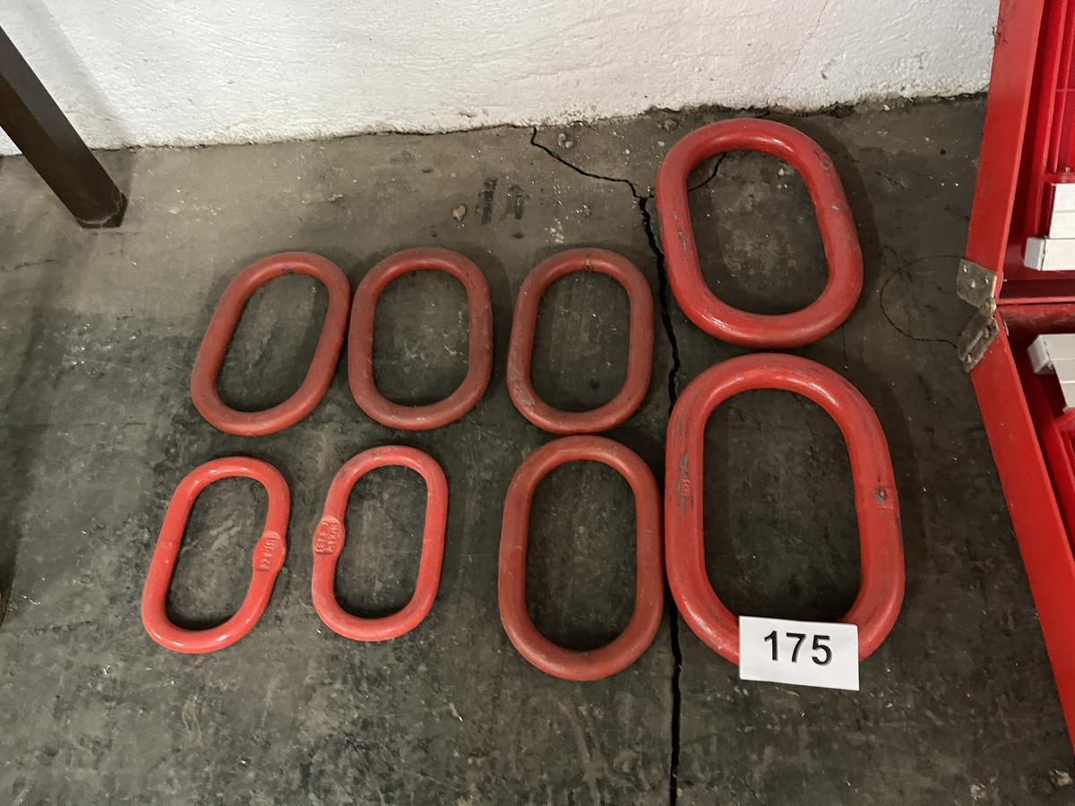 8 Stück Heberinge - Schwerlast