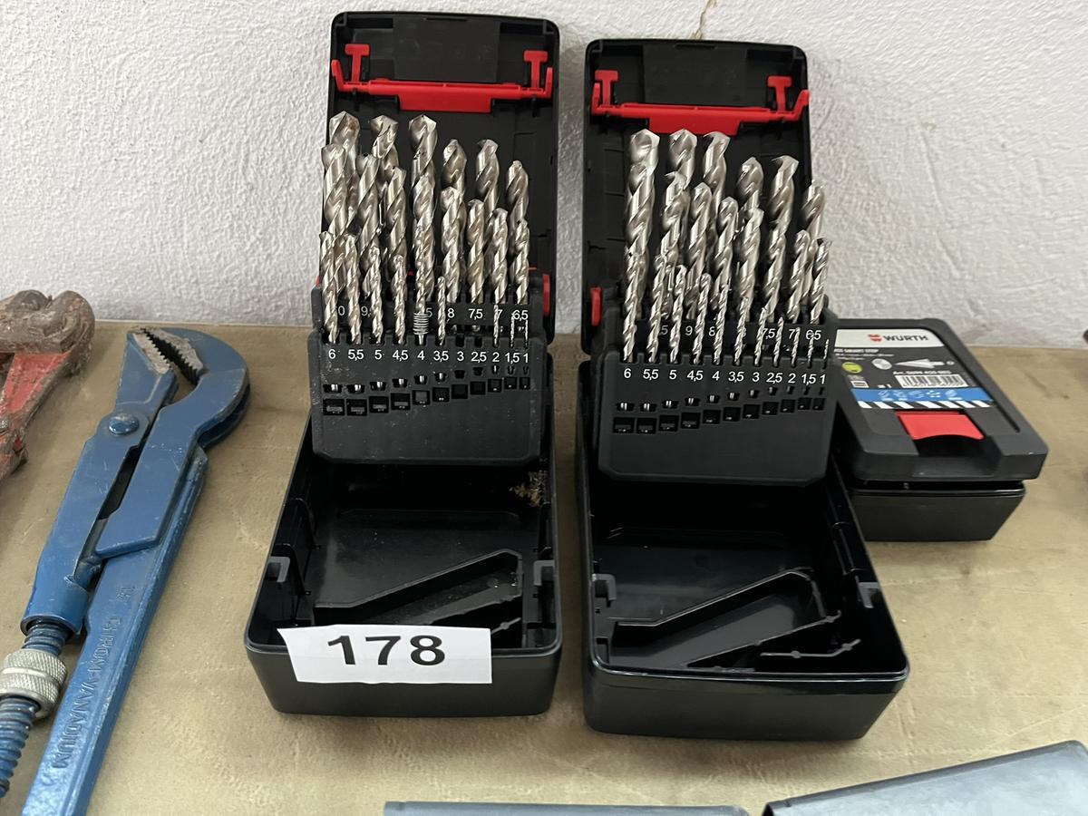 2 Kassetten mit WÜRTH Spiralbohrern neu?d=2025-11-28 15:37:40