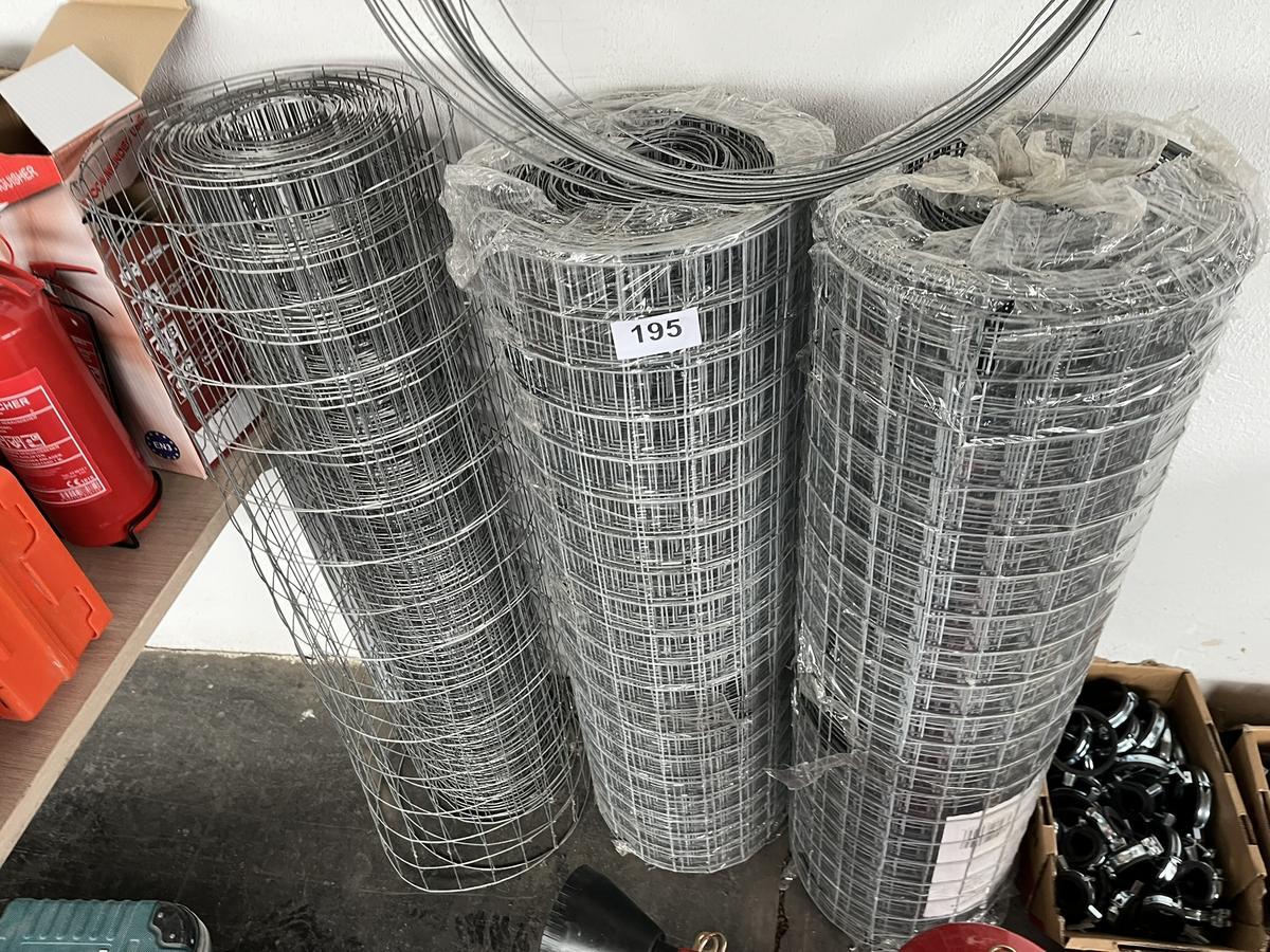 3 Rollen Zaungeflecht ca. 100 cm  2 Rollen mit 25 m - angefangene Rolle?d=2025-11-28 15:37:23